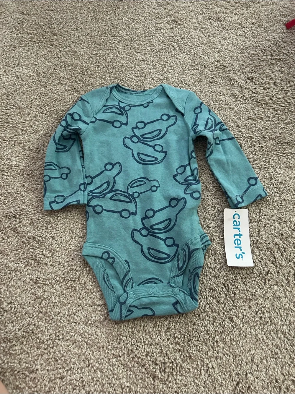 Carters 3 Month Car Onesie NWT